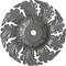 Ekena Millwork Needham Ceiling Medallion (Fits Canopies up to 4 1/4"), Hand-Painted Silver, 14 5/8"OD x 2 1/4"P CM14NESLS - alternate 1